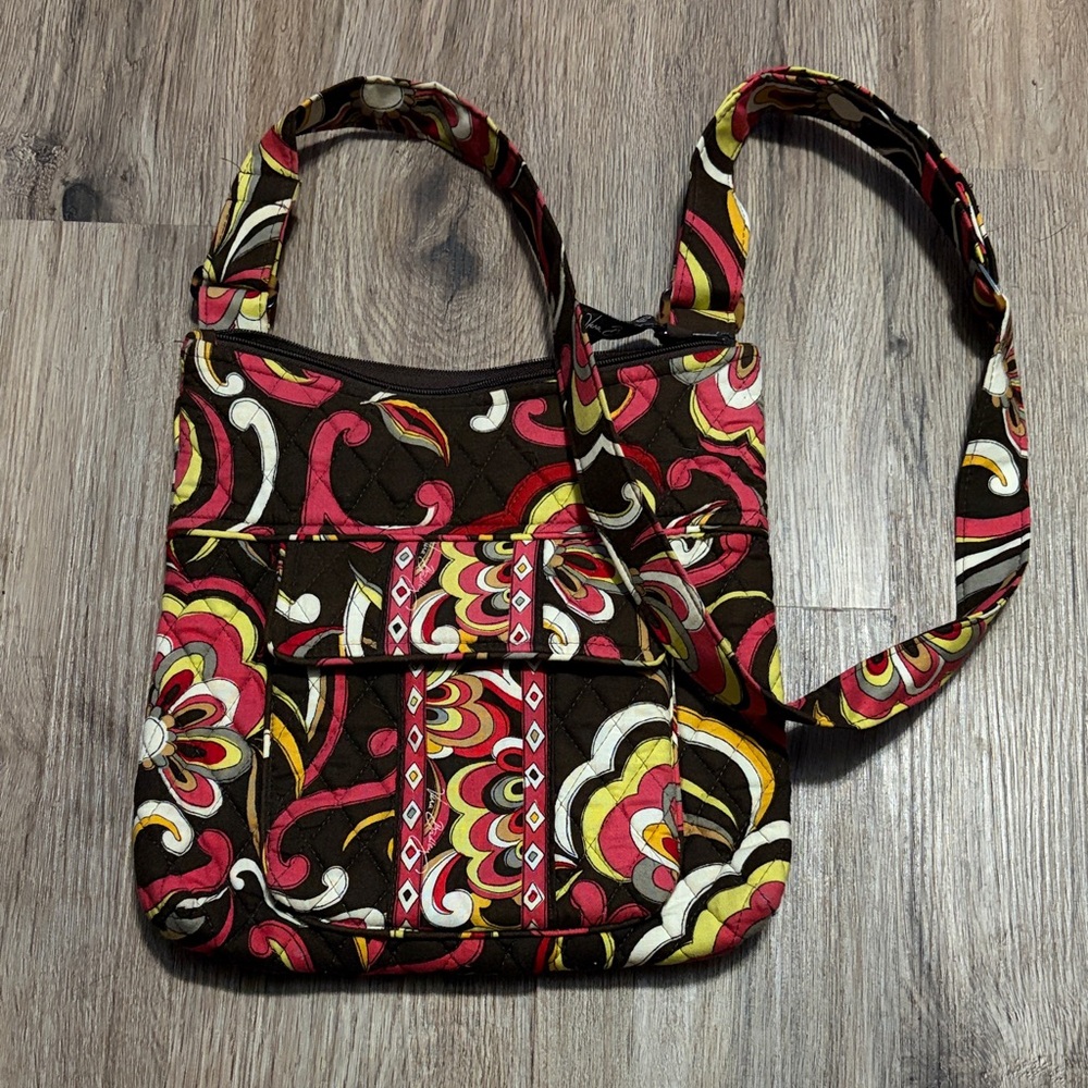 Vera Bradley Hipster Crossbody Bag - Puccini Pattern